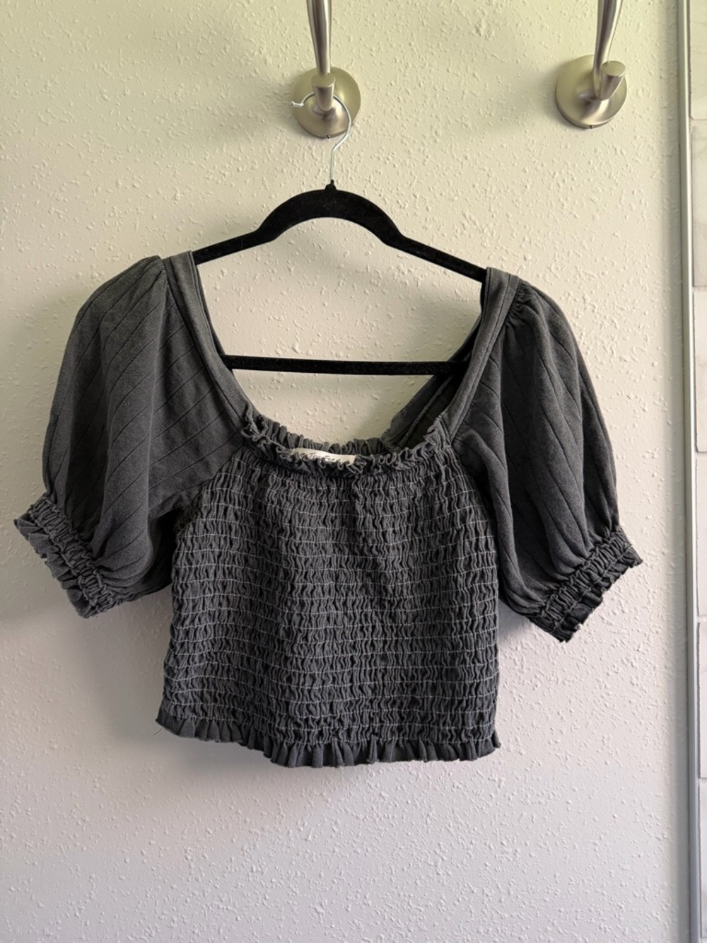 Free People Puff Sleeve Top